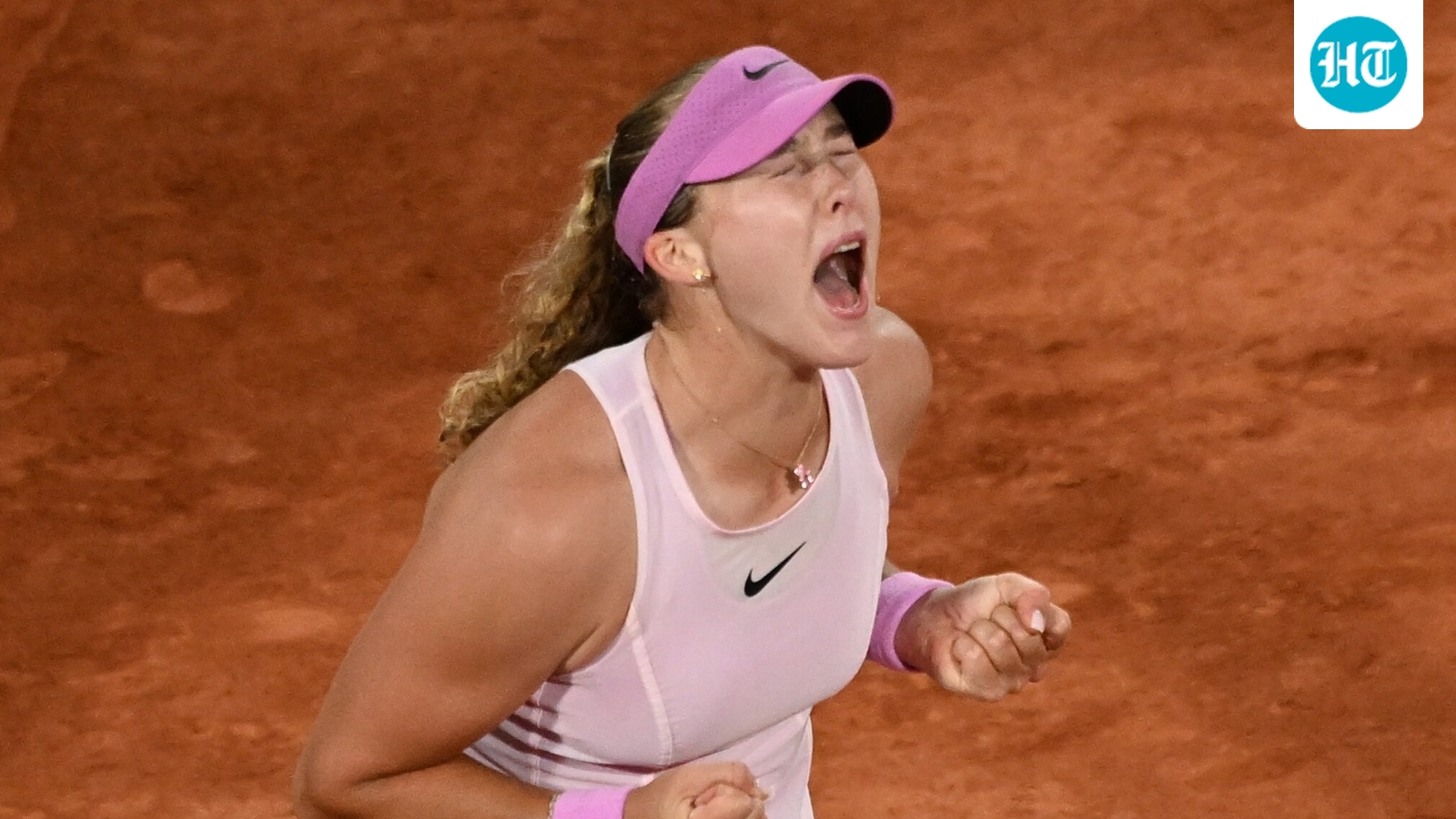 Russia's Mirra Andreeva dominates Ukraine's Marta Kostyuk to reach French Open women's singles final