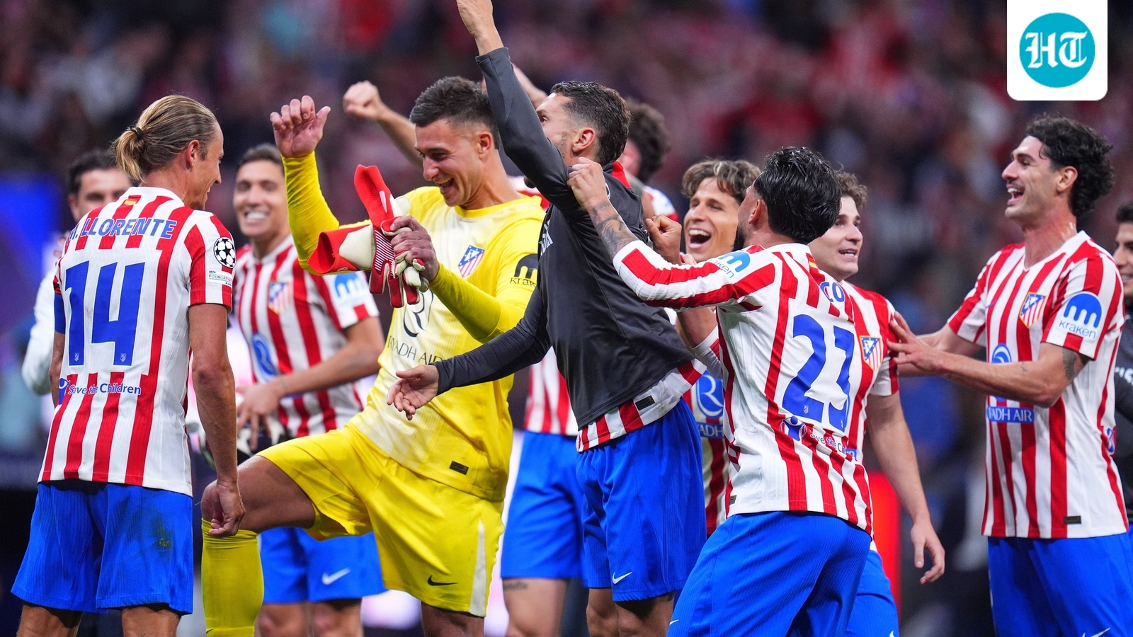 Atletico Madrid withstand Barcelona’s early blitz to reach the Champions League semifinals