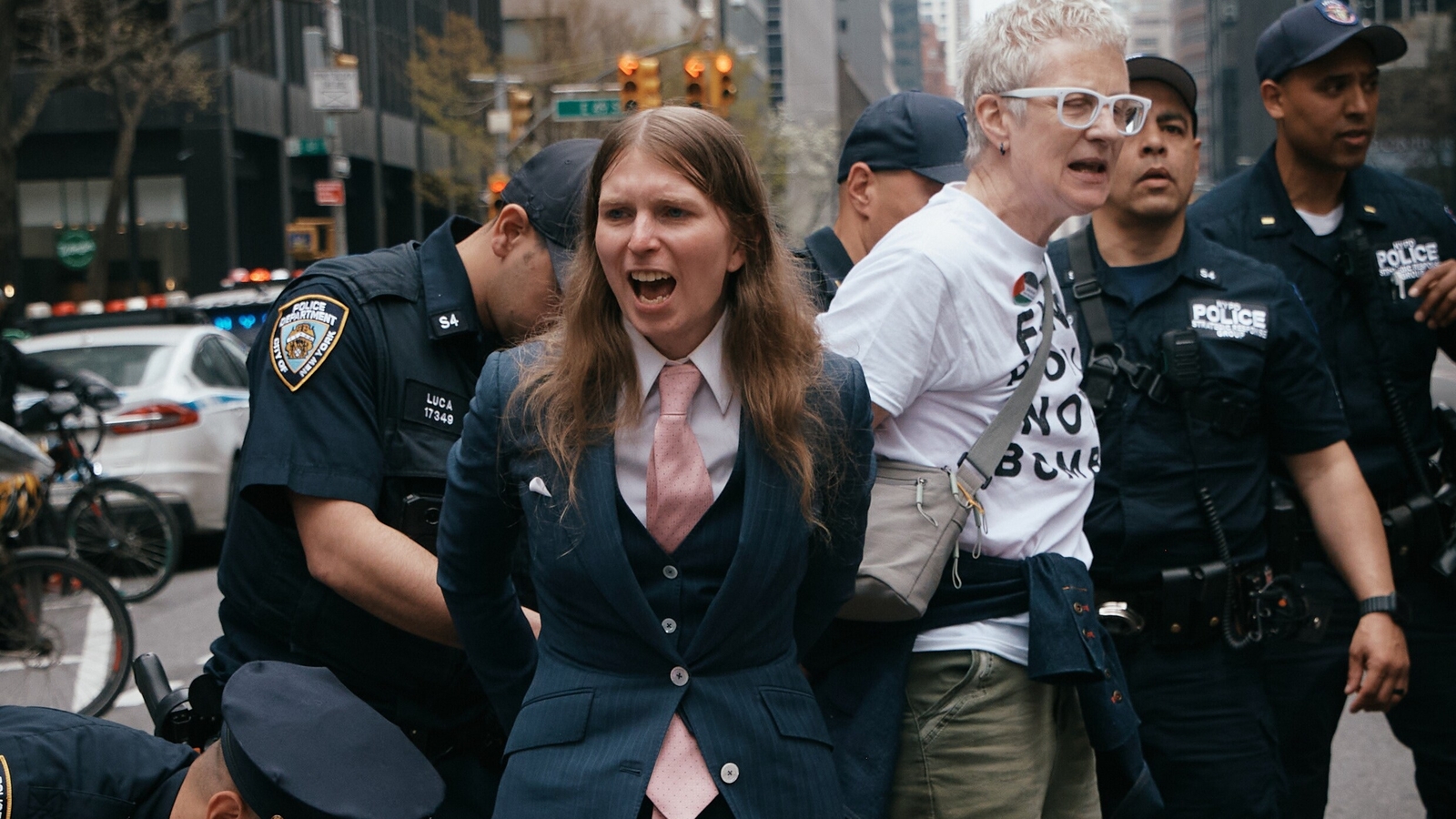 Chelsea Manning and Hari Nef arrested at NYC protest over US arms sale to Israel, ‘the cruelties of…’