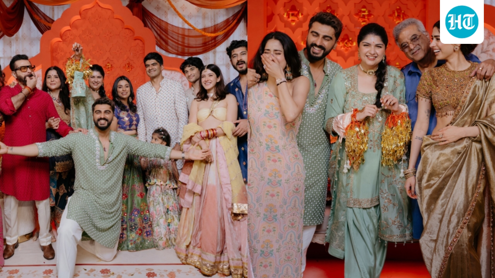 Arjun Kapoor shares unseen family moments from sister Anshula Kapoor's mehendi and chooda ceremony, pens emotional note