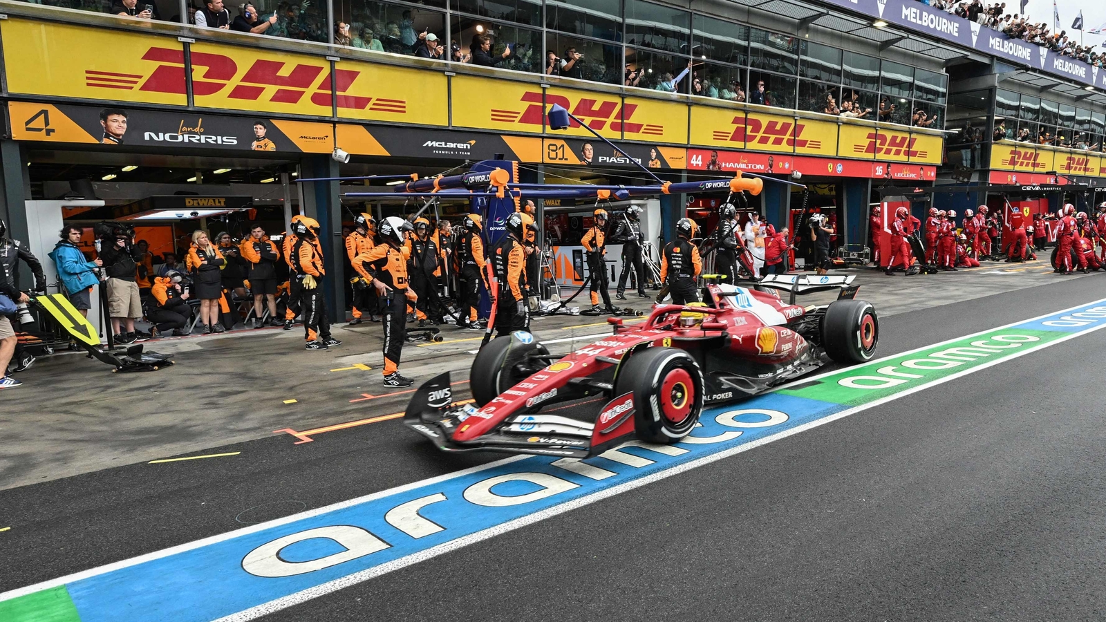 Lewis Hamilton swears on team radio after Ferrari's major decision costs seven-time champion a shot at shock victory