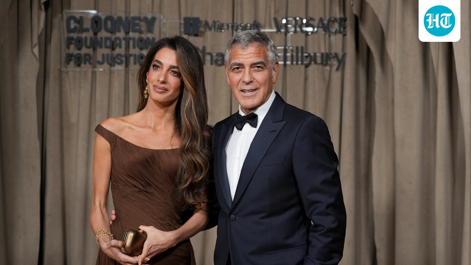 George Clooney’s 65th birthday: Amal Clooney turns heads in daring runway look