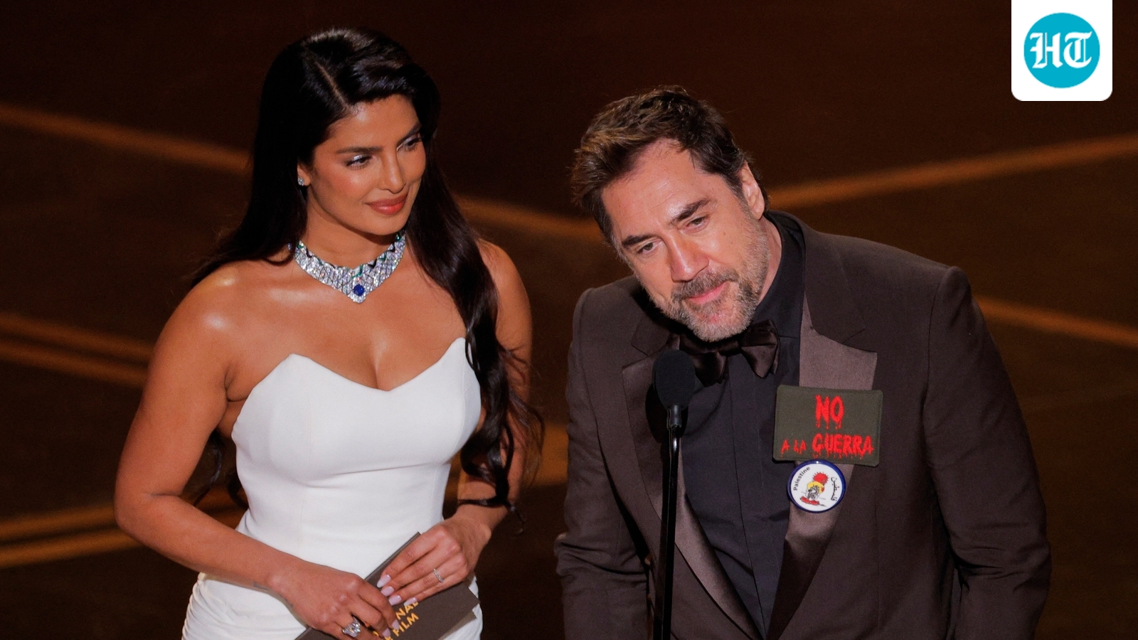 Priyanka Chopra nods as Javier Bardem exclaims 'Free Palestine' on 2026 Oscars stage. Watch
