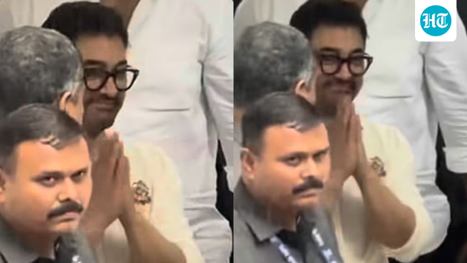 Aamir Khan makes first appearance post intimate wedding with Gauri Spratt, greets paparazzi