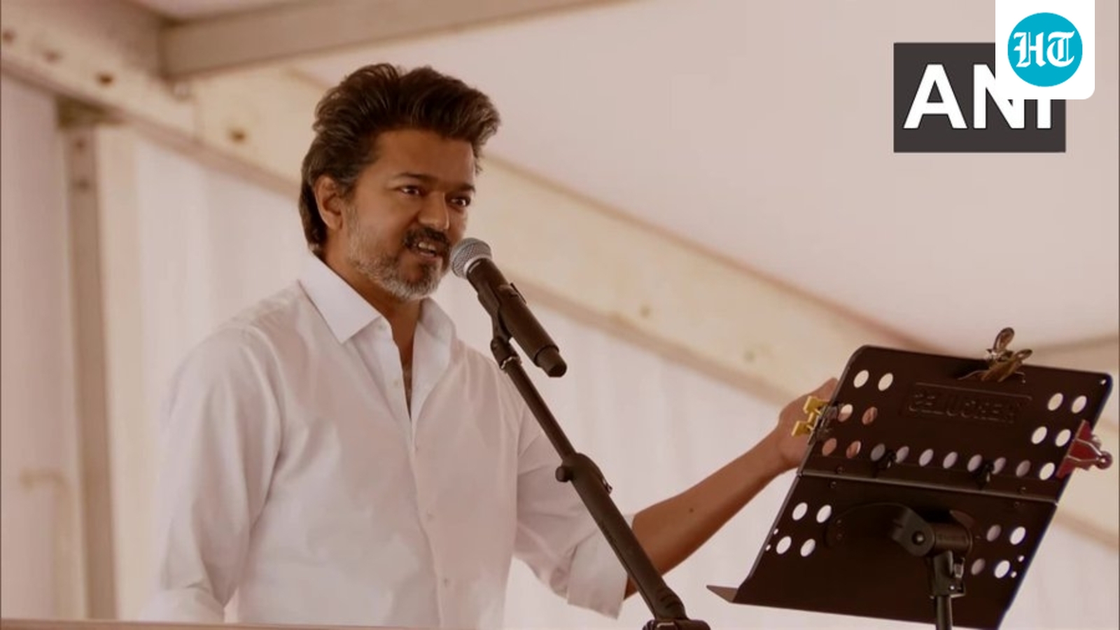 Vijay sounds war bugle, says 2026 Tamil Nadu polls a faceoff with Stalin