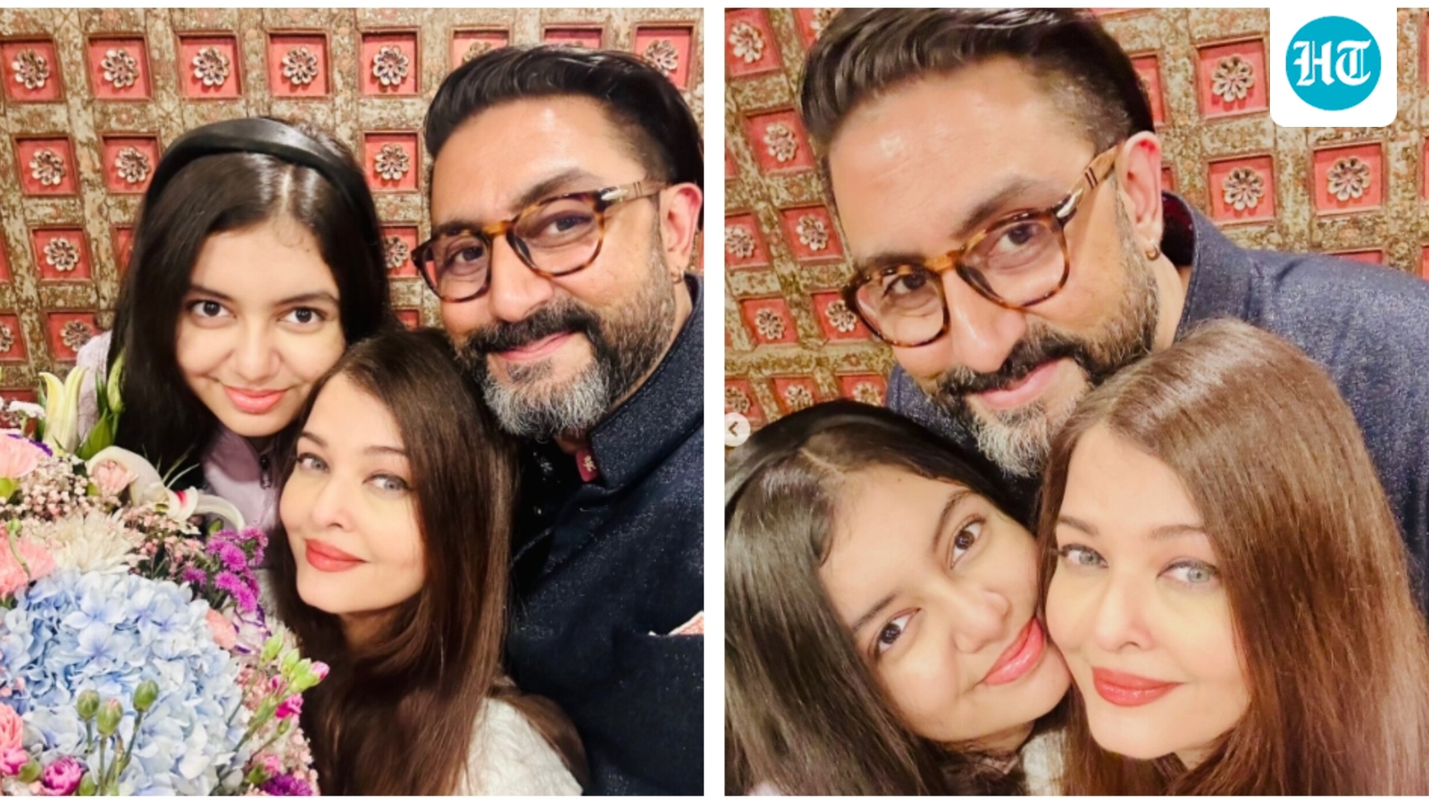 Aishwarya Rai shares new pics with Abhishek Bachchan on 19th wedding anniversary, daughter Aaradhya also joins in