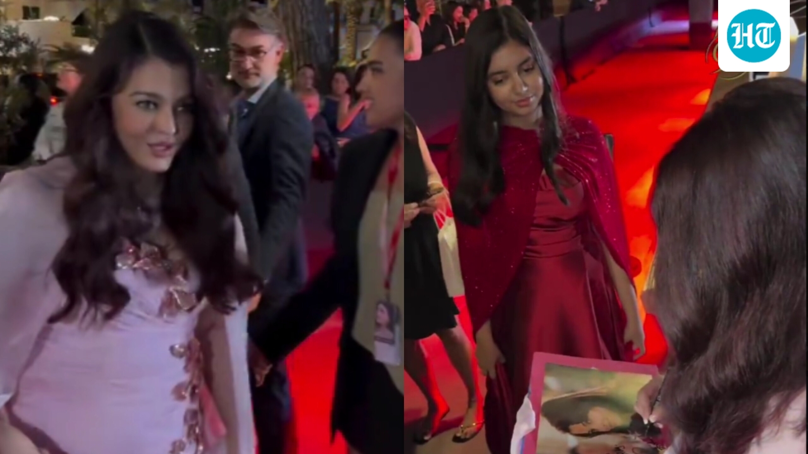 Aaradhya Bachchan can’t stop smiling as Aishwarya Rai signs autographs for fans at Cannes: ‘She looks so proud, happy’