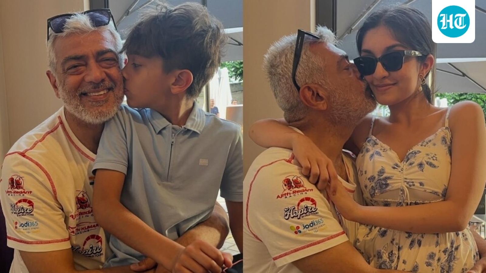Shalini posts rare pictures of children enjoying ‘daddy time’ with Ajith Kumar in France after his mom's death. See pics