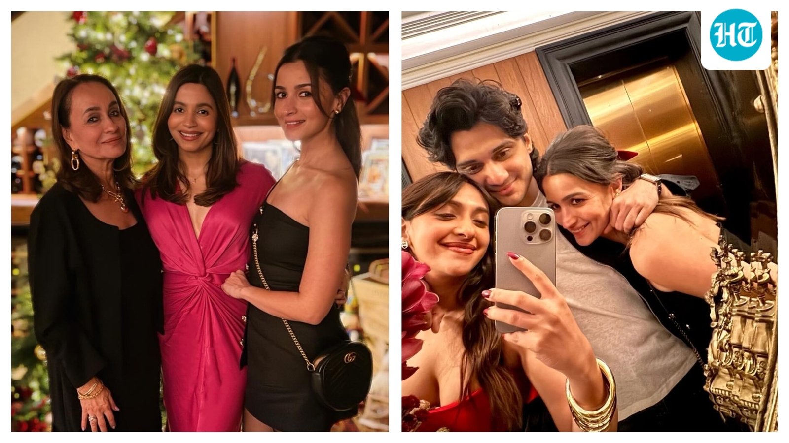 Inside Alia Bhatt’s Christmas bash at new house: From posing with Shaheen, Neetu Kapoor to mirror selfies with friends