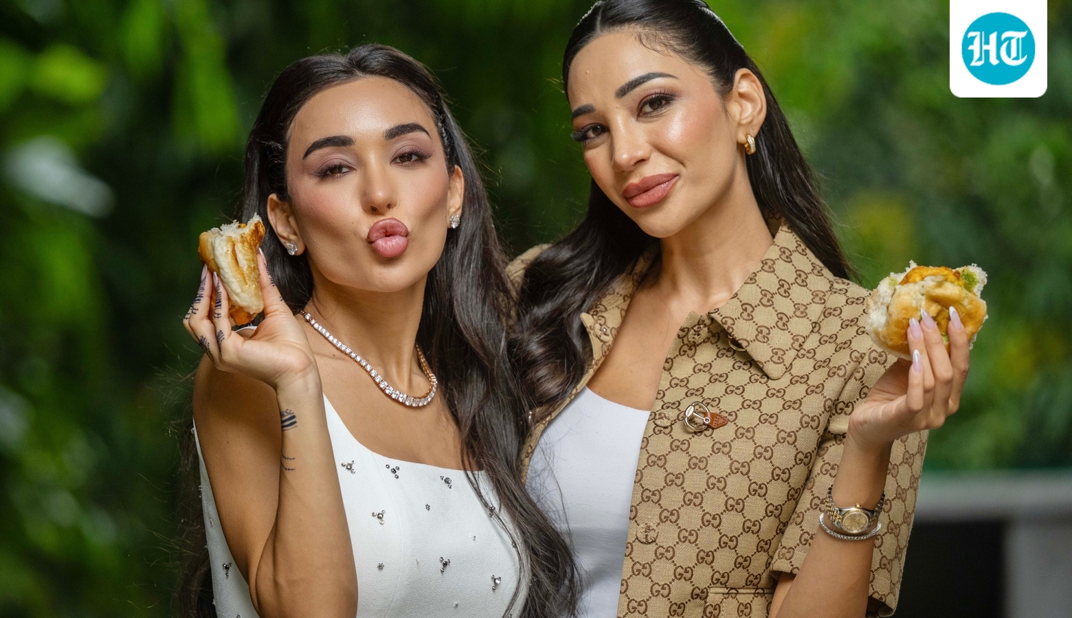 Exclusive Shoot | Desi Bling's Lailli Mirza and Alizey Mirza explore Mumbai: We loved Vada Pav and exploring the city