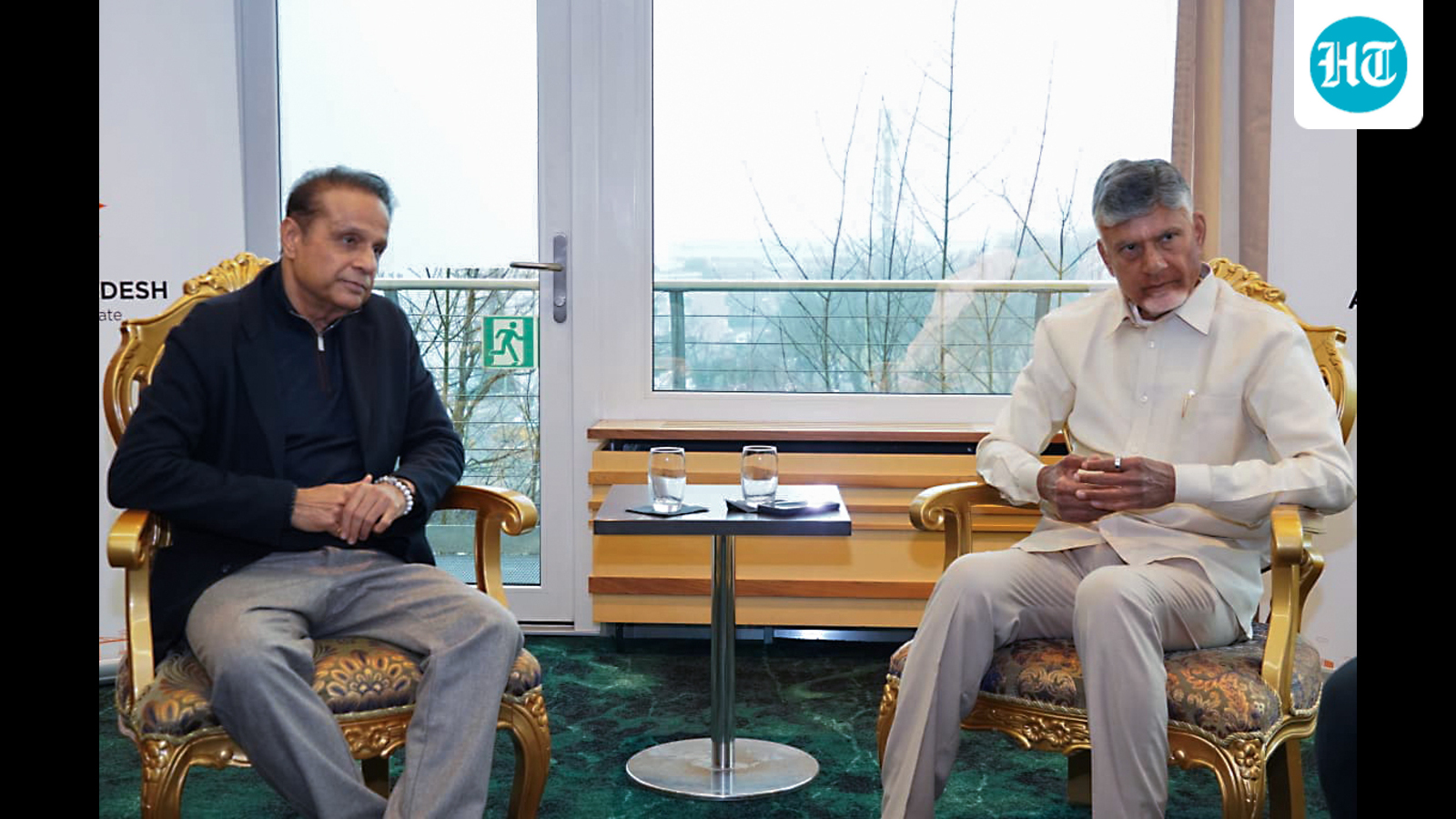 Andhra, Telangana CMs kick off Davos investment pitches