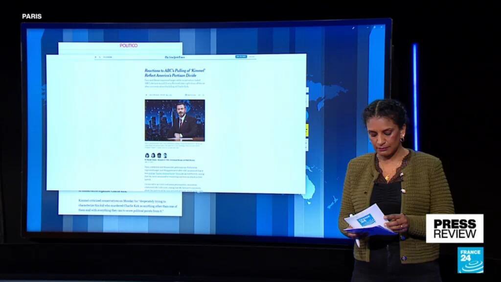 US late-night host Jimmy Kimmel pulled off-air over Charlie Kirk comments