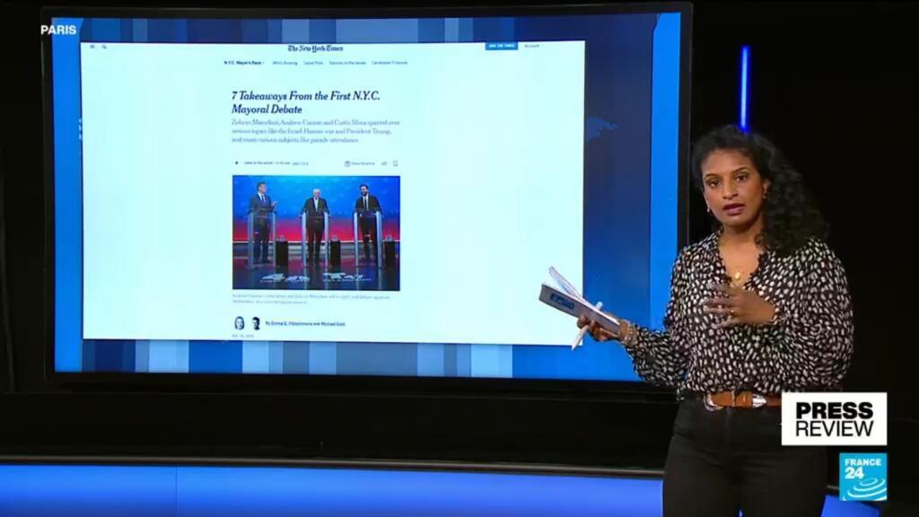 'Bitter and combative': Mamdani and Cuomo duke it out in NY mayoral debate