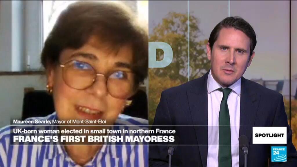 Mrs la maire - Maureen Searle becomes the first foreign-born woman to run a French town