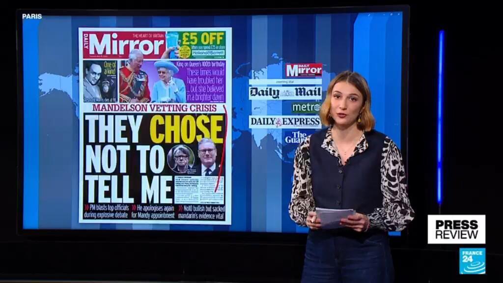 'Lame excuse': British papers not convinced by PM Starmer's Mandelson defence