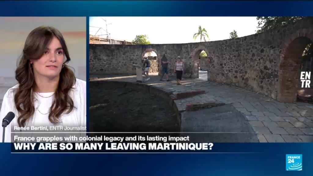 Why are so many leaving Martinique?