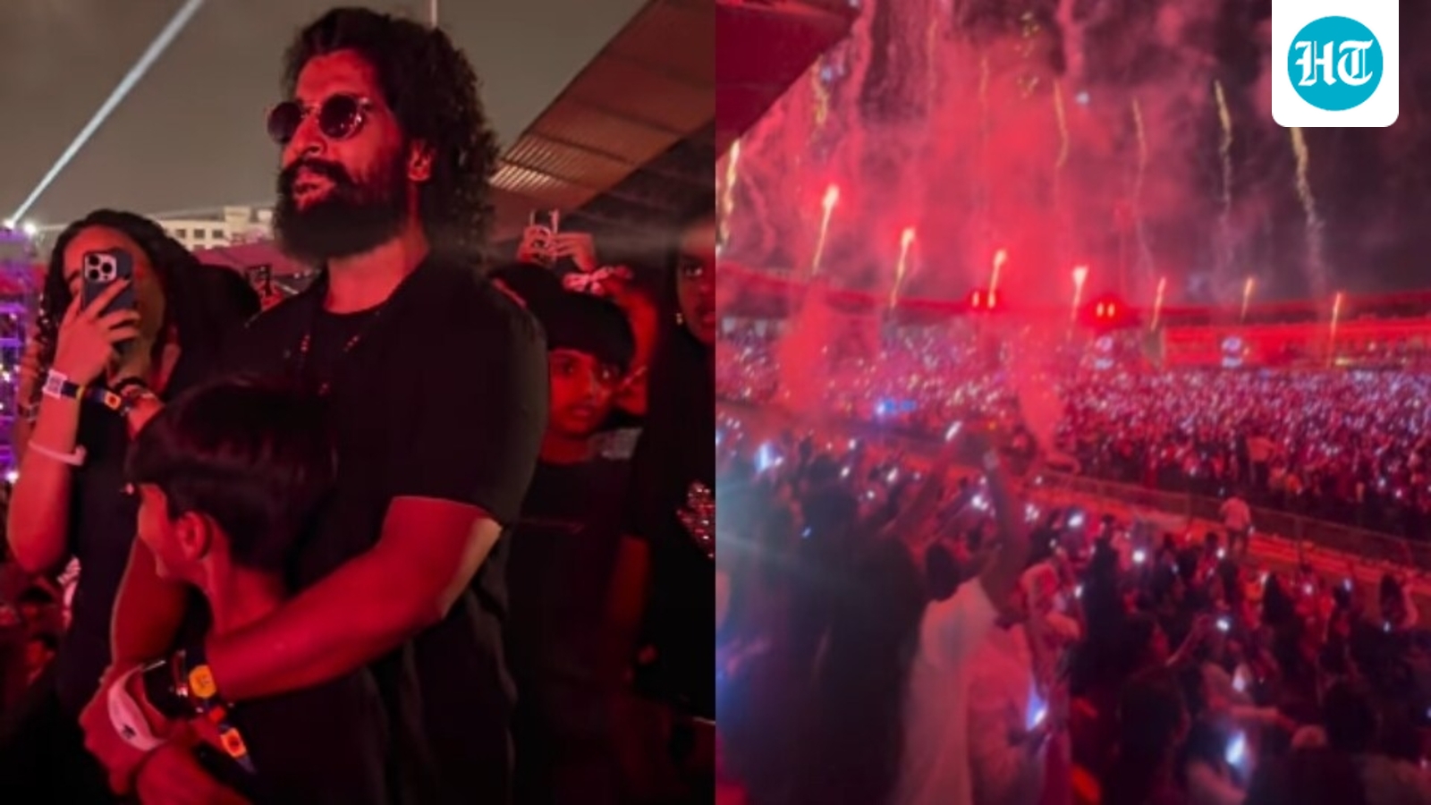 Nani's proud wife records him as crowd sings Aaya Sher at Anirudh Ravichander's concert; Sitara meets Mahesh Babu fans