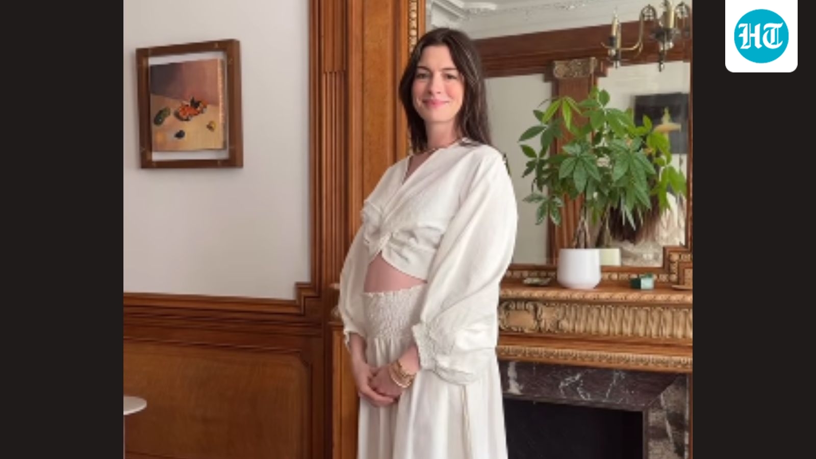 Anne Hathaway is pregnant! Actor announces third pregnancy with baby bump video
