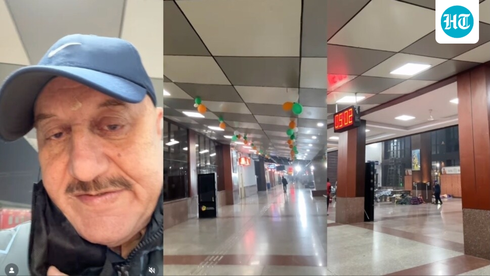 Anupam Kher is impressed by ‘neat’ Varanasi railway station, says ‘cynics may show unclean places’ to prove him wrong