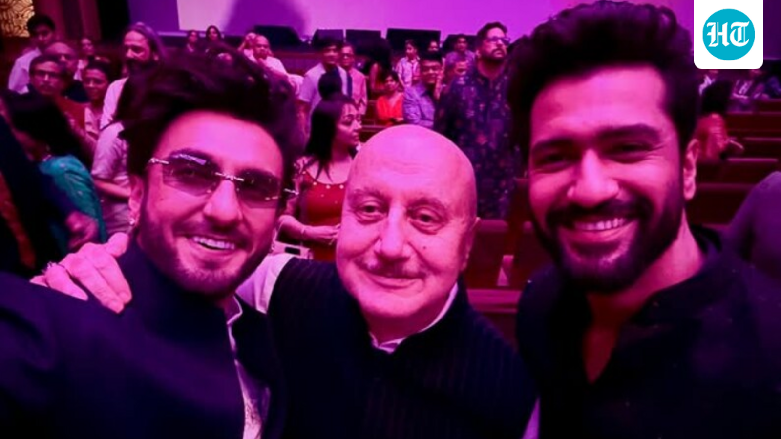 Anupam Kher feels like a ‘newcomer’ as he poses with Dhurandhar Ranveer Singh and Chhaava Vicky Kaushal