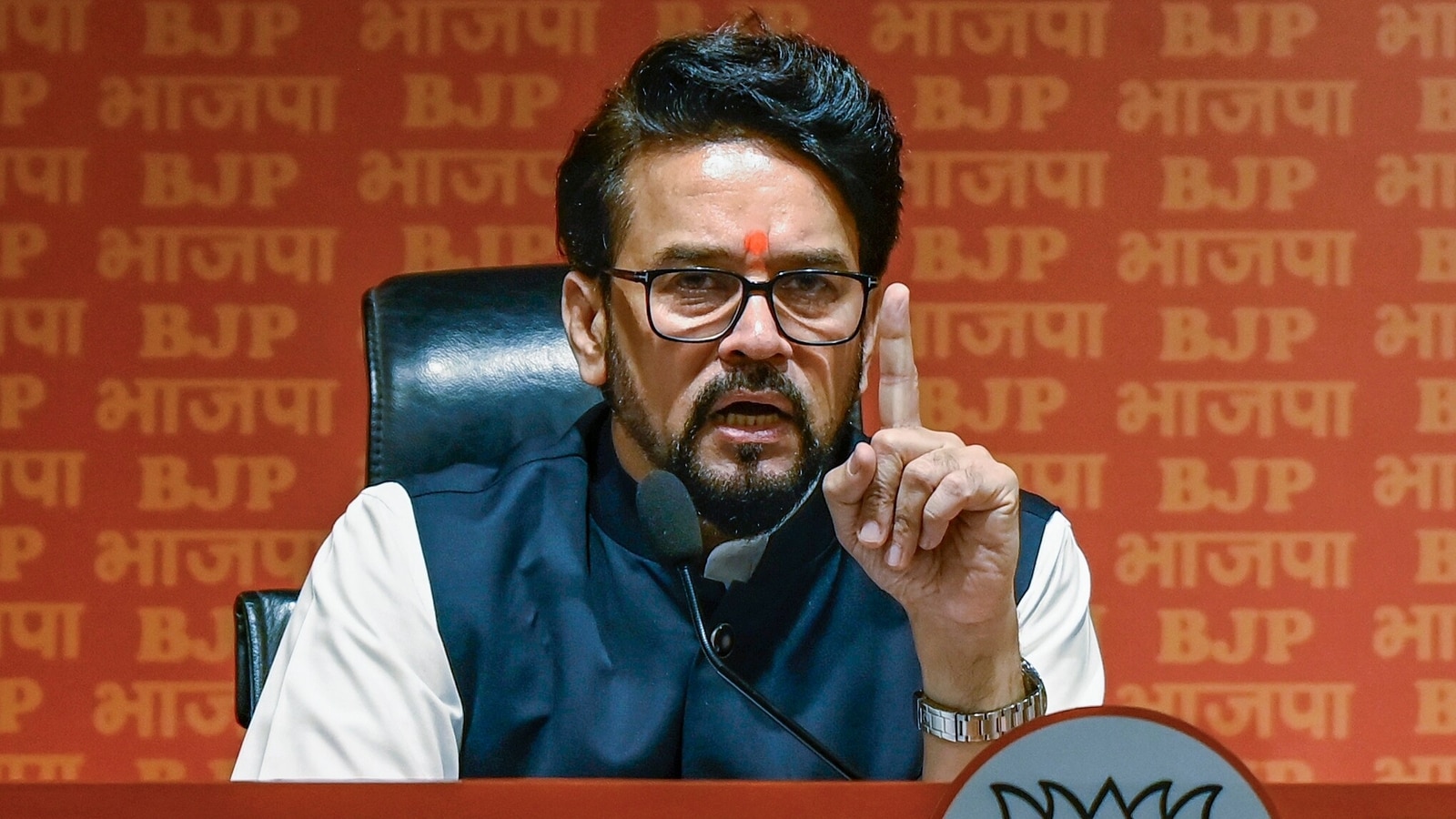 'India doesn't play...': Anurag Thakur clarifies amid controversy over India-Pak Asia Cup match