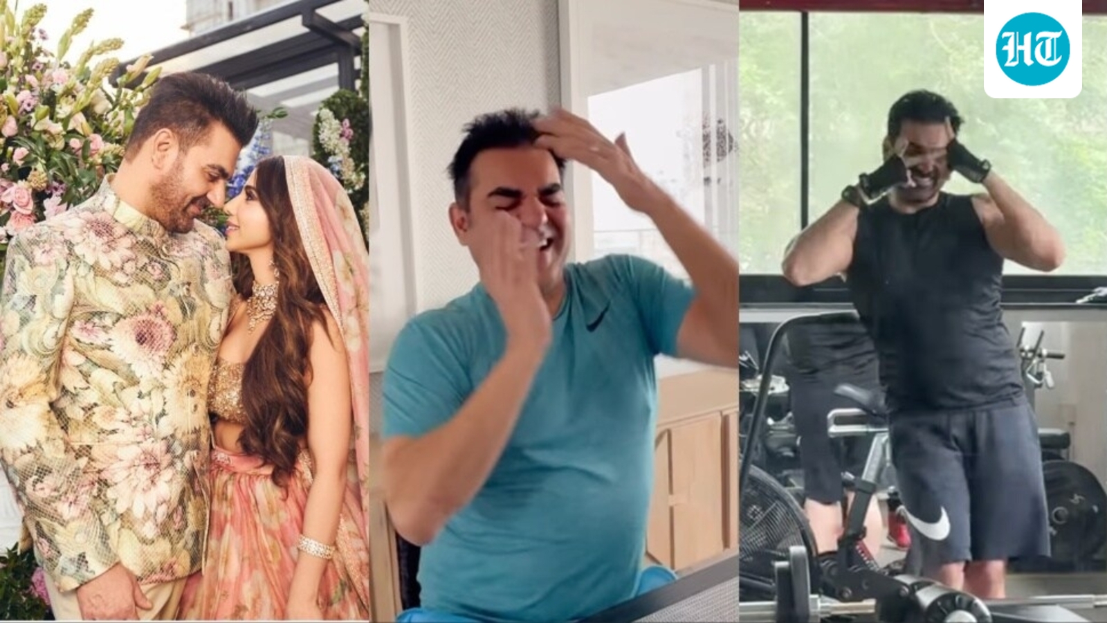 Happy Arbaaz Khan dances to Aaj Ki Raat, Kaanta Laga in unseen videos shared by Sshura Khan on their wedding anniversary