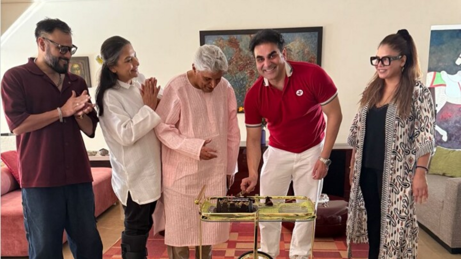 Shabana Azmi gives cute 'warning' to new dad Arbaaz Khan as he welcomes daughter Sipaara: ‘She’ll make you dance…'