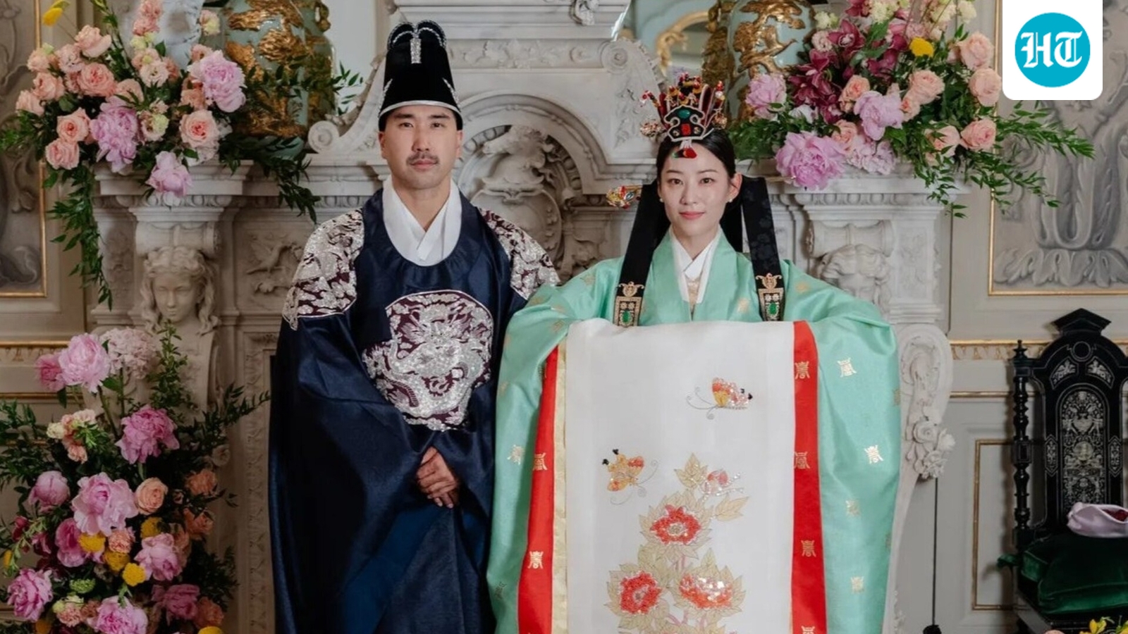 KPop Demon Hunters' Arden Cho marries orthopedic surgeon Christopher Lee in Korean hanbok in stunning Florence. See pics