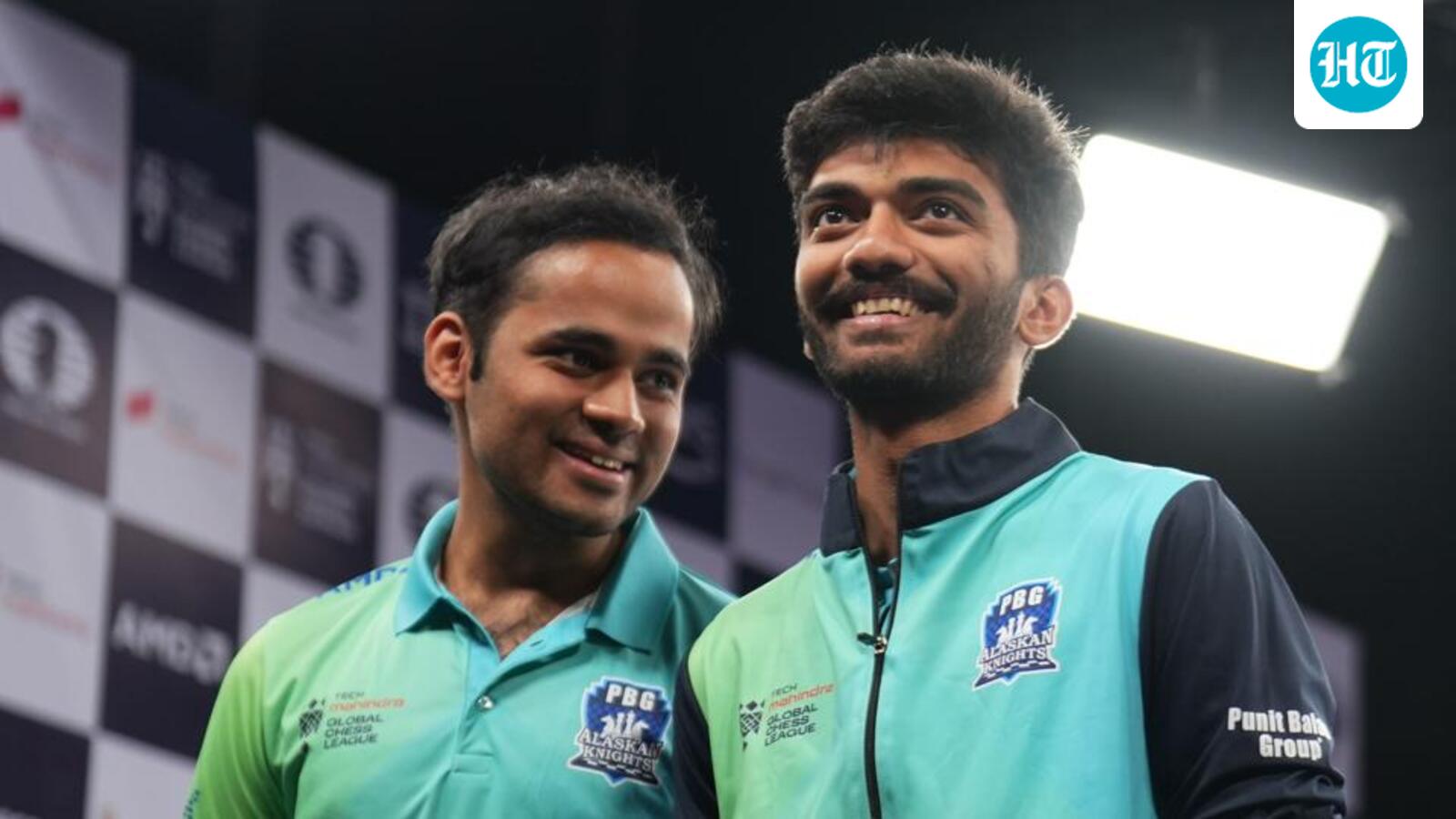 Gukesh, Arjun lead Knights to first win