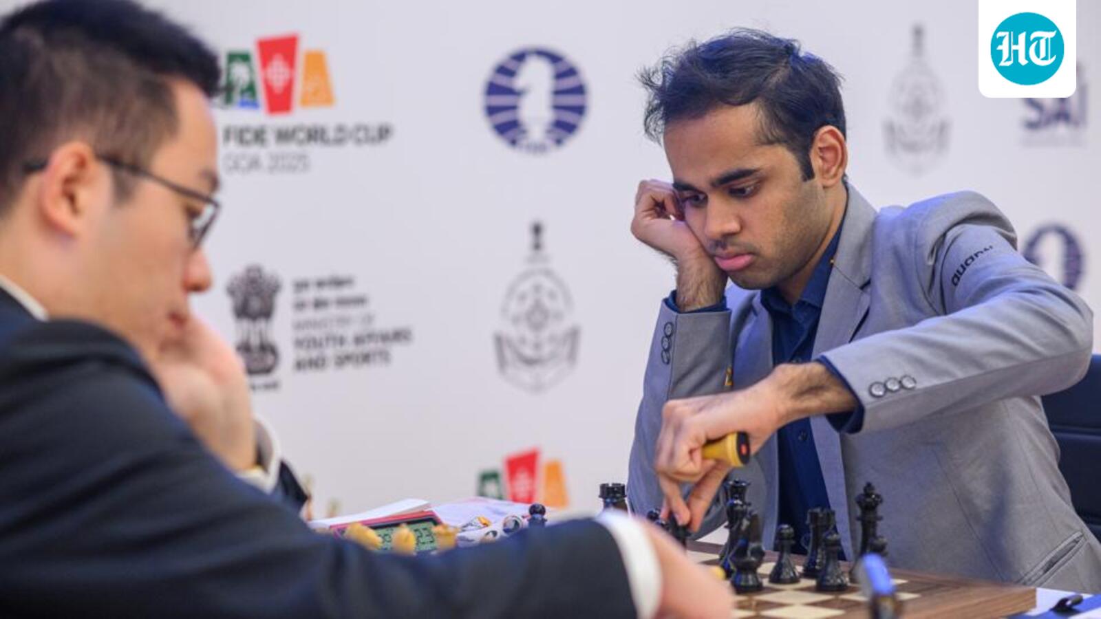 Round 6: Arjun gets a quick draw against Yi