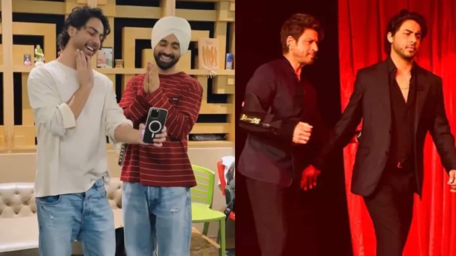‘Aryan bohot pyara hai’: Diljit Dosanjh reveals he mistook Aryan for SRK while making The Ba***ds of Bollywood song