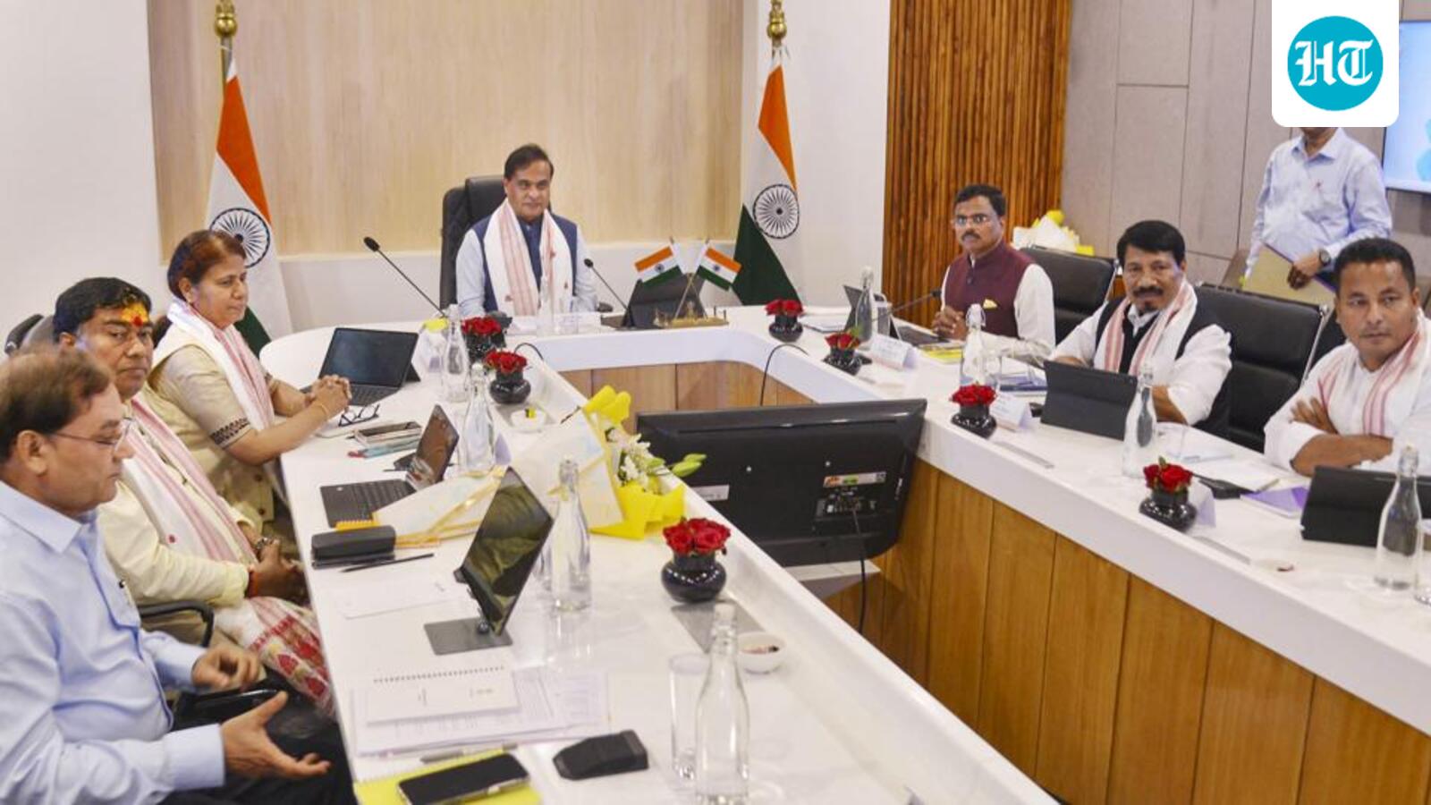 Assam CM Himanta Biswa Sarma assigns portfolios to ministers in new NDA cabinet