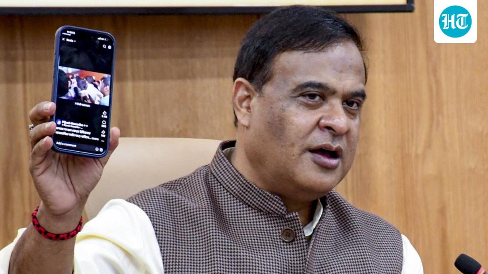 ‘Social media coordinator suspended over unauthorised Himanta video’: Assam BJP