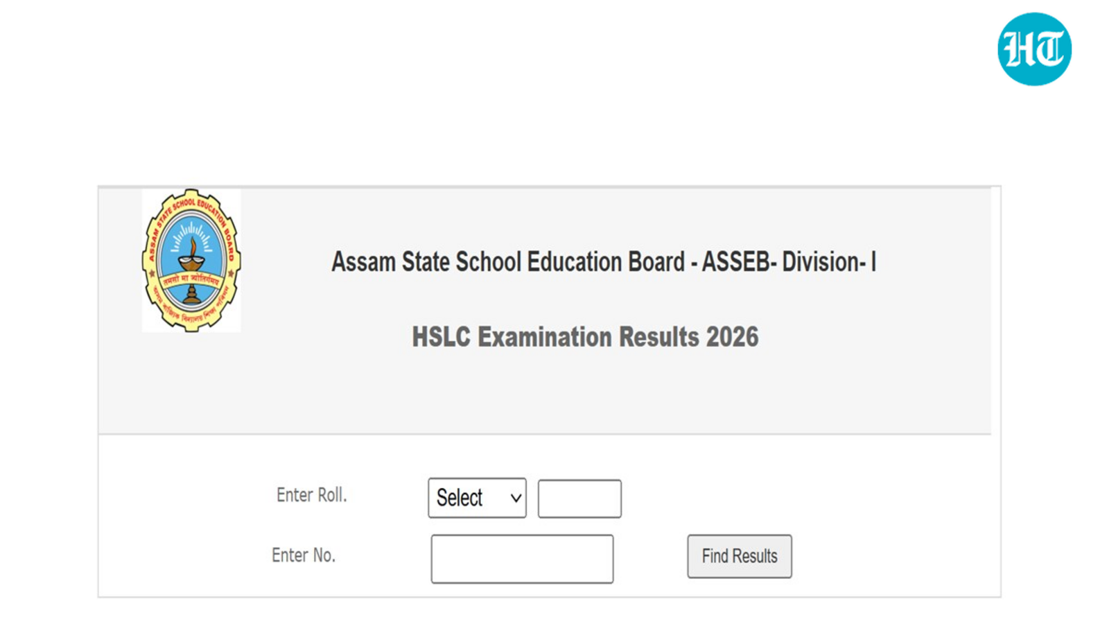 Assam HSLC 10th Result 2026 Live: SEBA Assam 10th results declared, direct link to check here