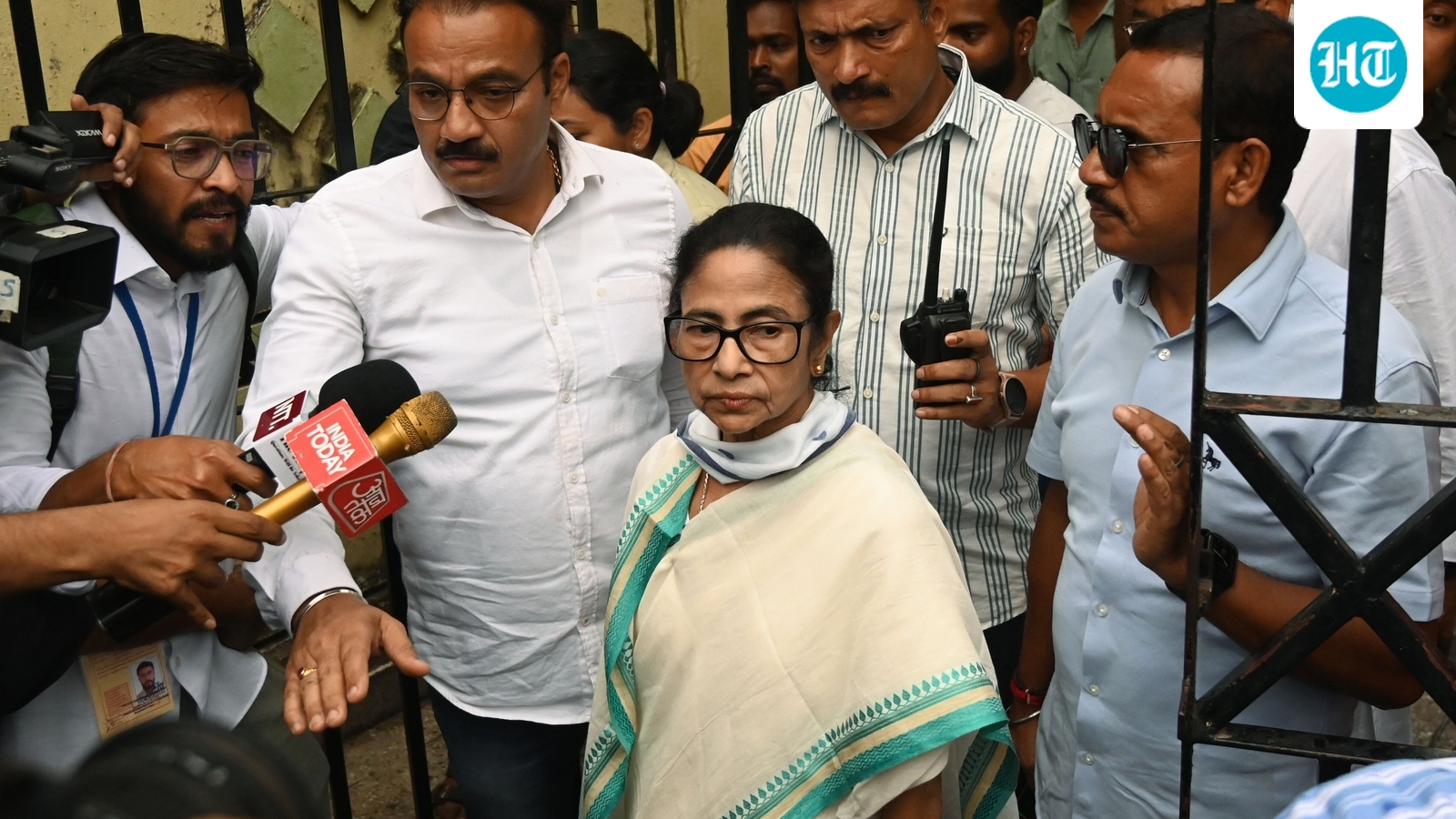 ‘Exit poll from BJP office’: Mamata Banerjee's first reaction on Bengal projections