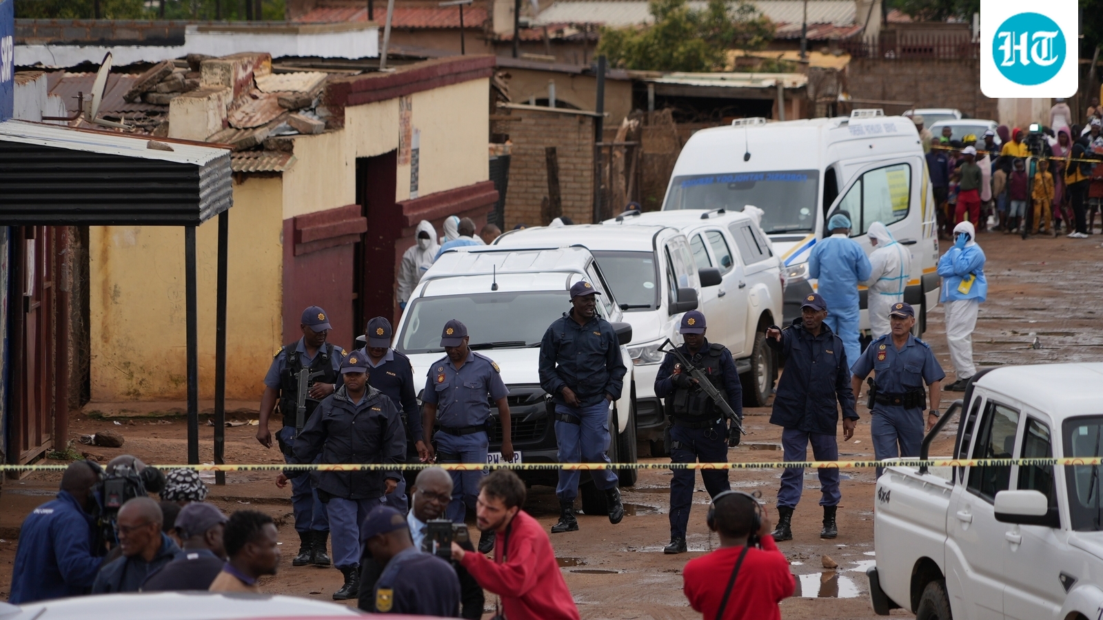 At least 7 shot dead and 3 wounded as gunmen storm outskirts of Cape Town