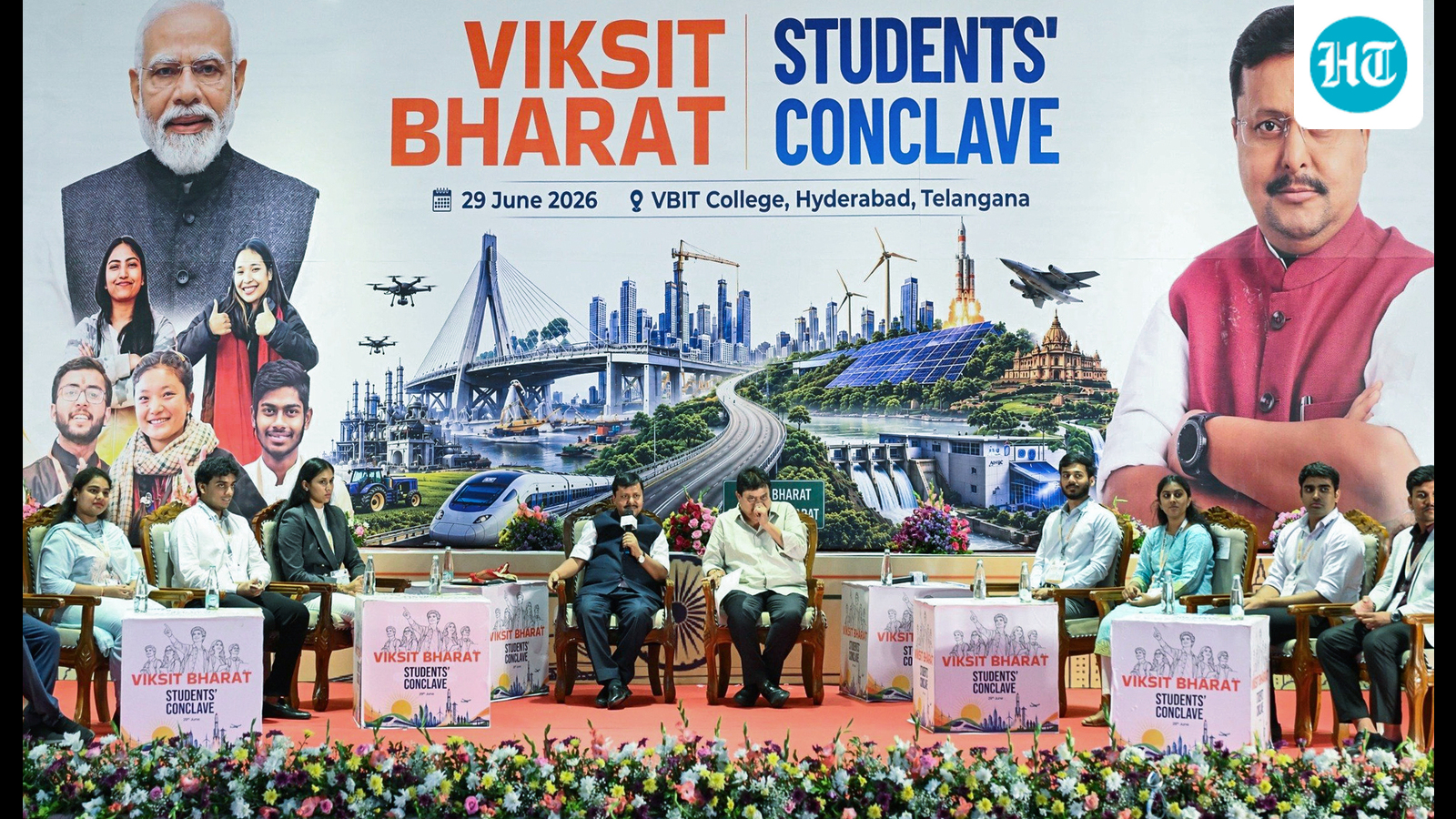 Join politics to serve, not for ambition: BJP chief Nitn Nabin tell students