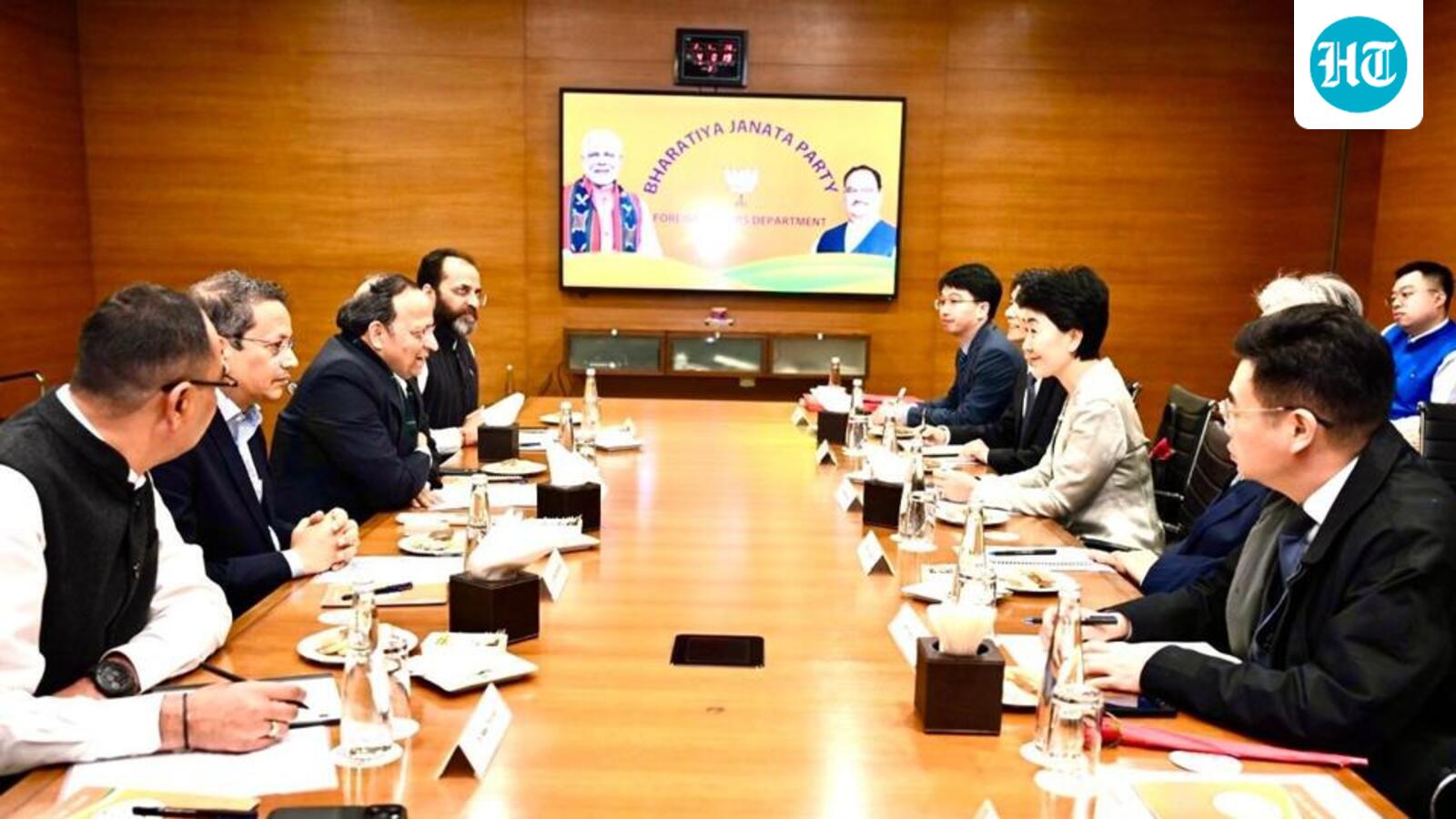 Chinese Communist Party delegation meets BJP, RSS; Congress calls it ‘hypocrisy’