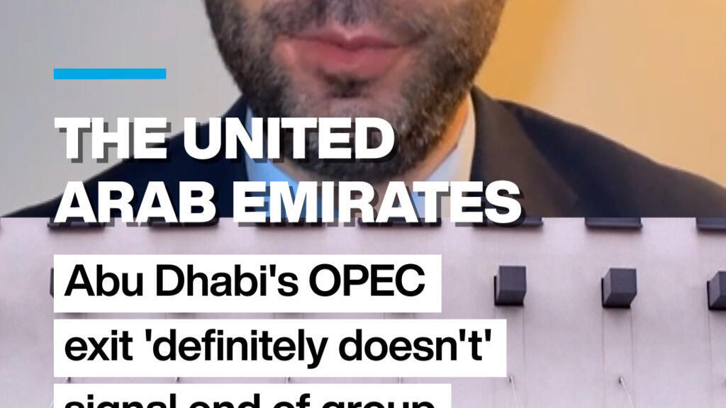The UAE: Abu Dhabi's OPEC exit 'definitely doesn't' signal end of group