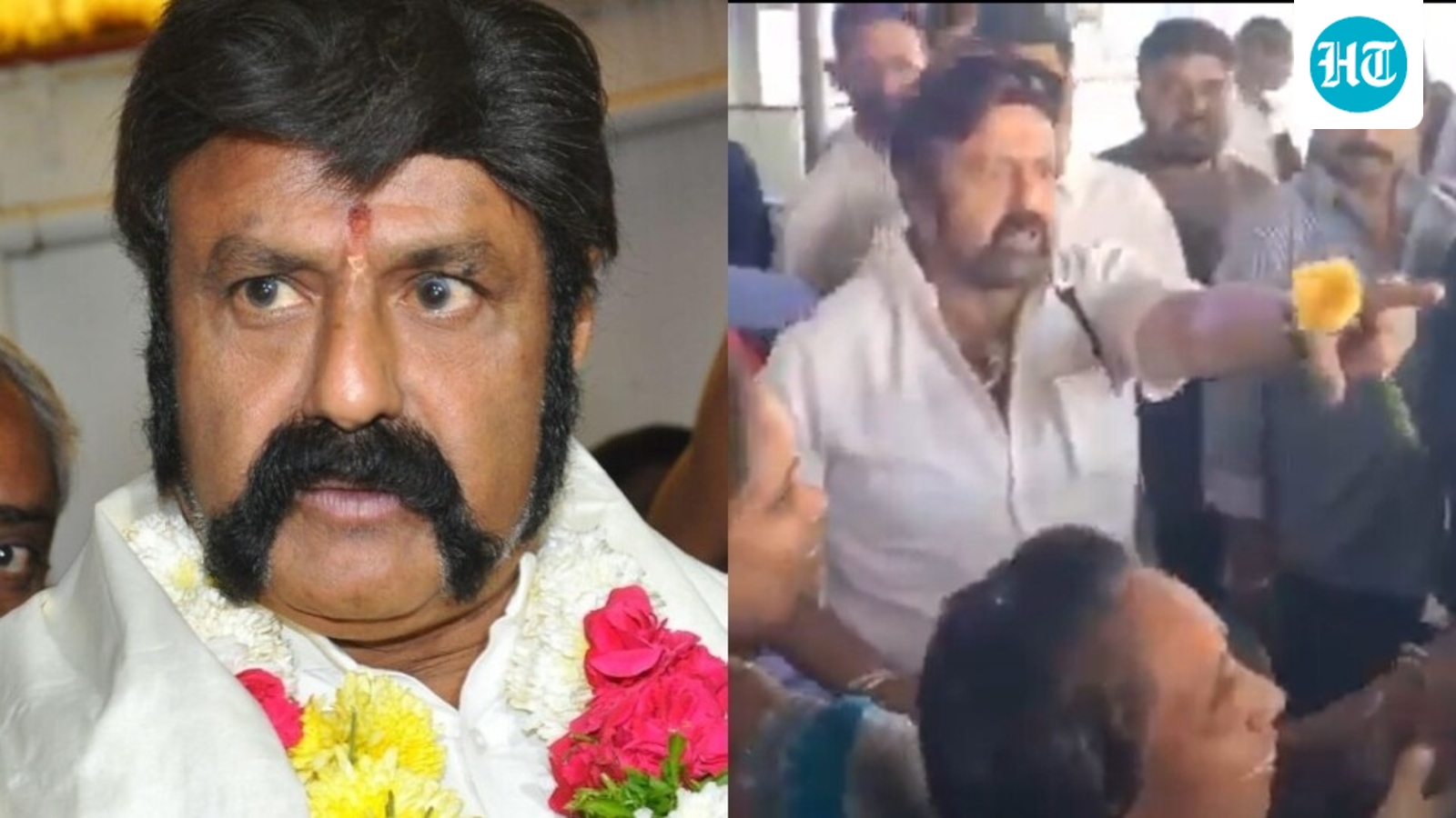 Nandamuri Balakrishna yells at fan in Visakhapatnam airport during Akhanda 2 promotions: ‘Don’t let him near me’