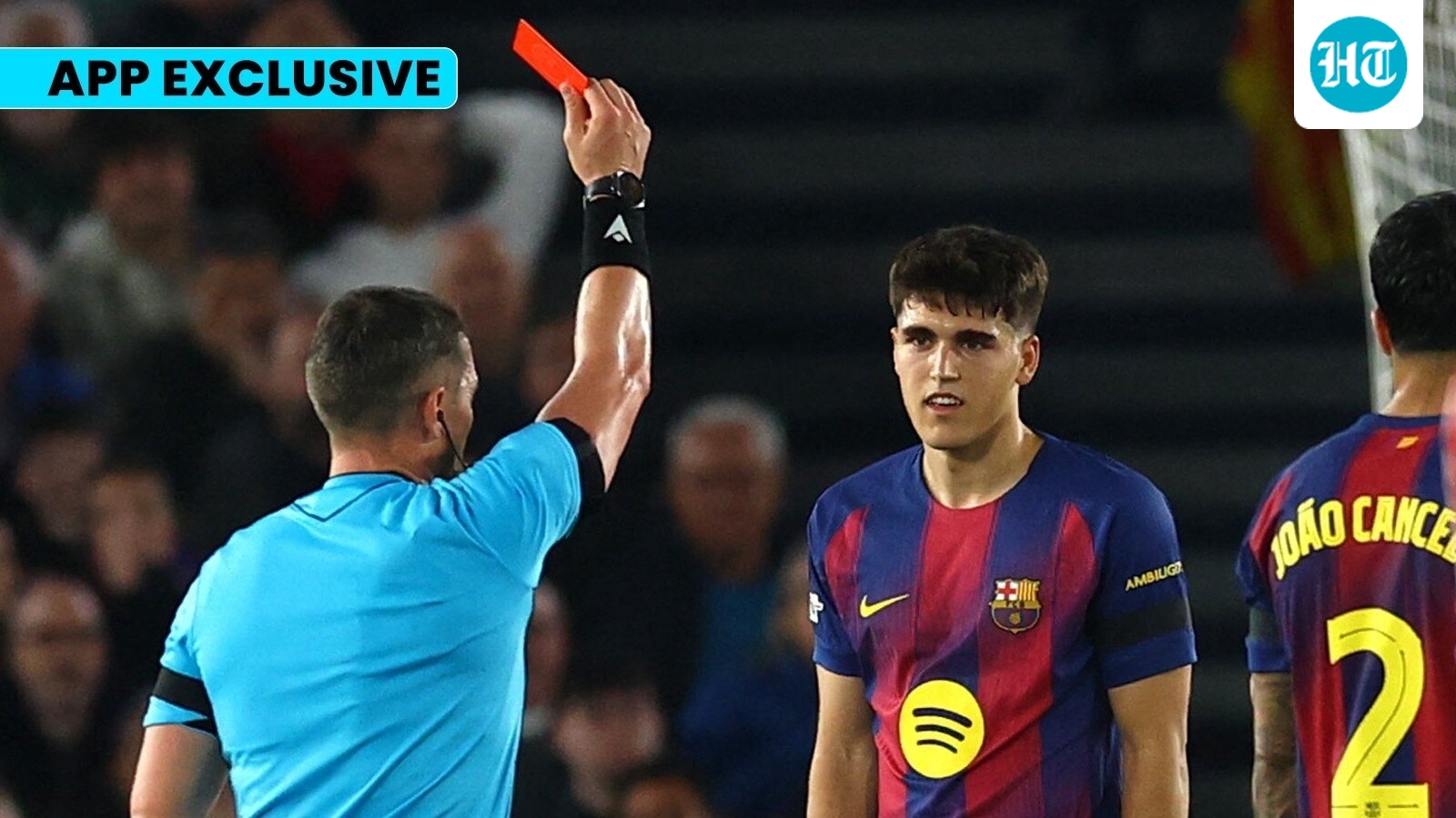 Barcelona and Red-card Curse: Cubarsi cracks amid leadership void, pushes them to brink of UCL exit; Yamal fights alone