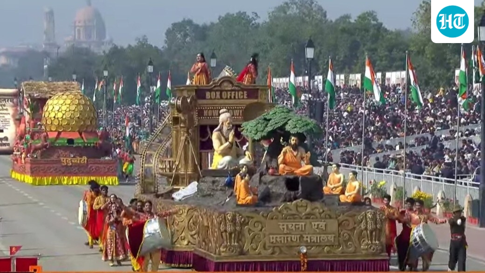 Sanjay Leela Bhansali connects Mahabharat with films in new cinema-themed tableau at Republic Day Parade