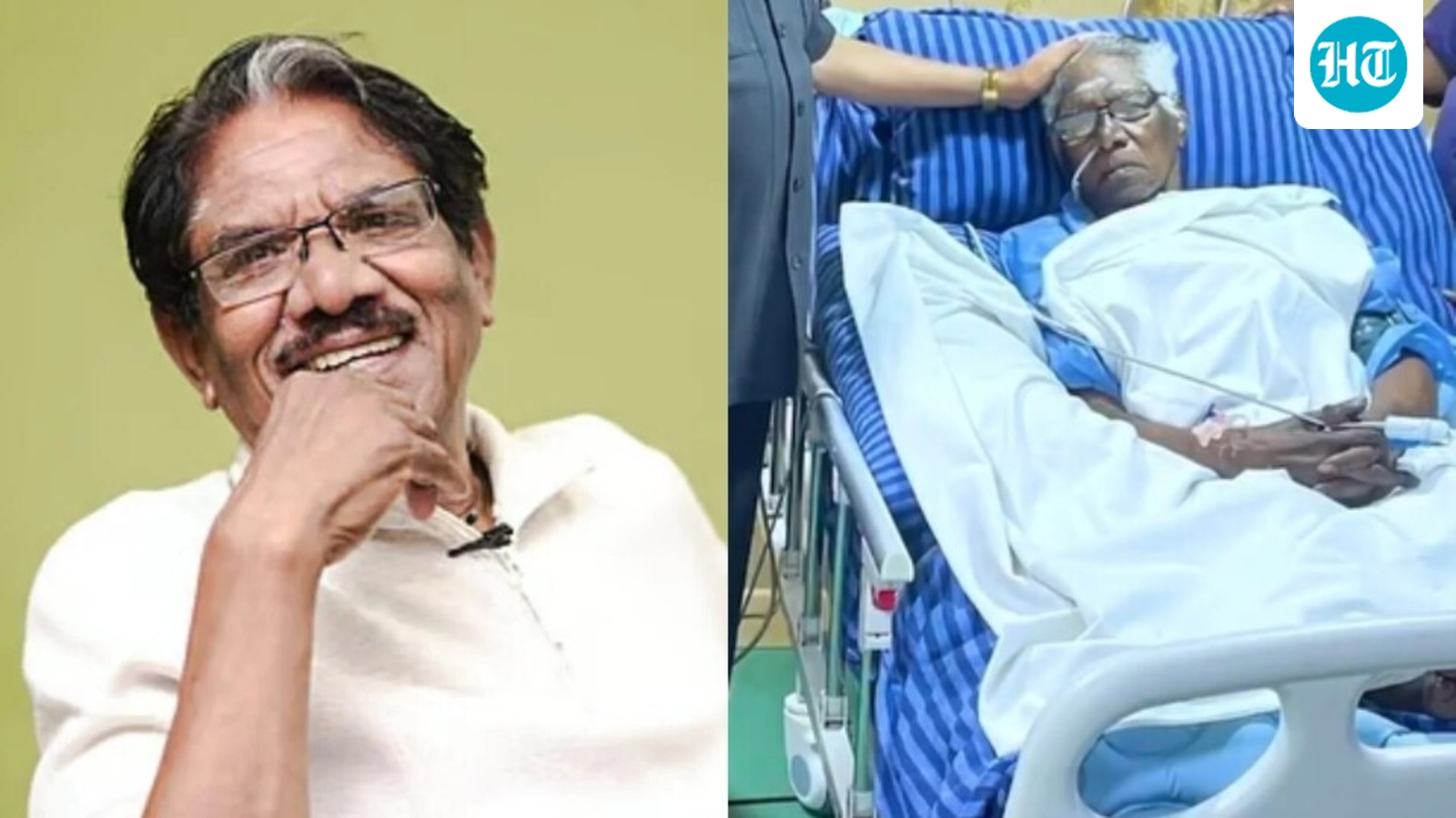 Videos of unrecognisable Bharathiraja recovering on hospital bed go viral; JSK Satishkumar hopes he crosses 100 years