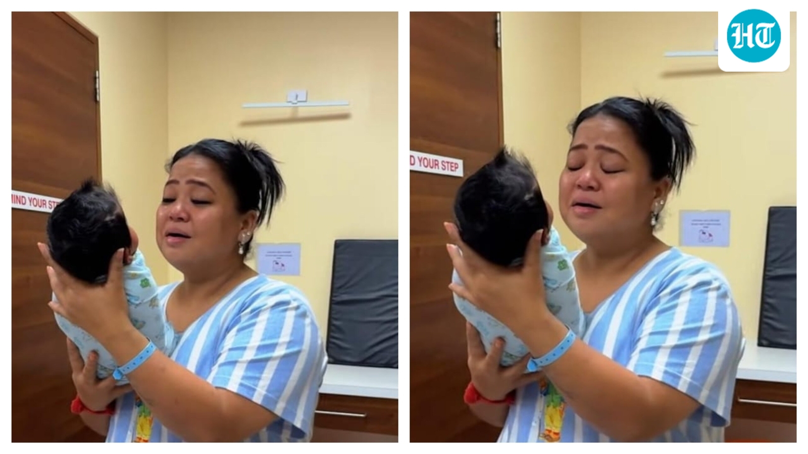 Bharti Singh breaks down as she holds her newborn baby for first time after two days of delivery: ‘Haye kitna pyara hai’