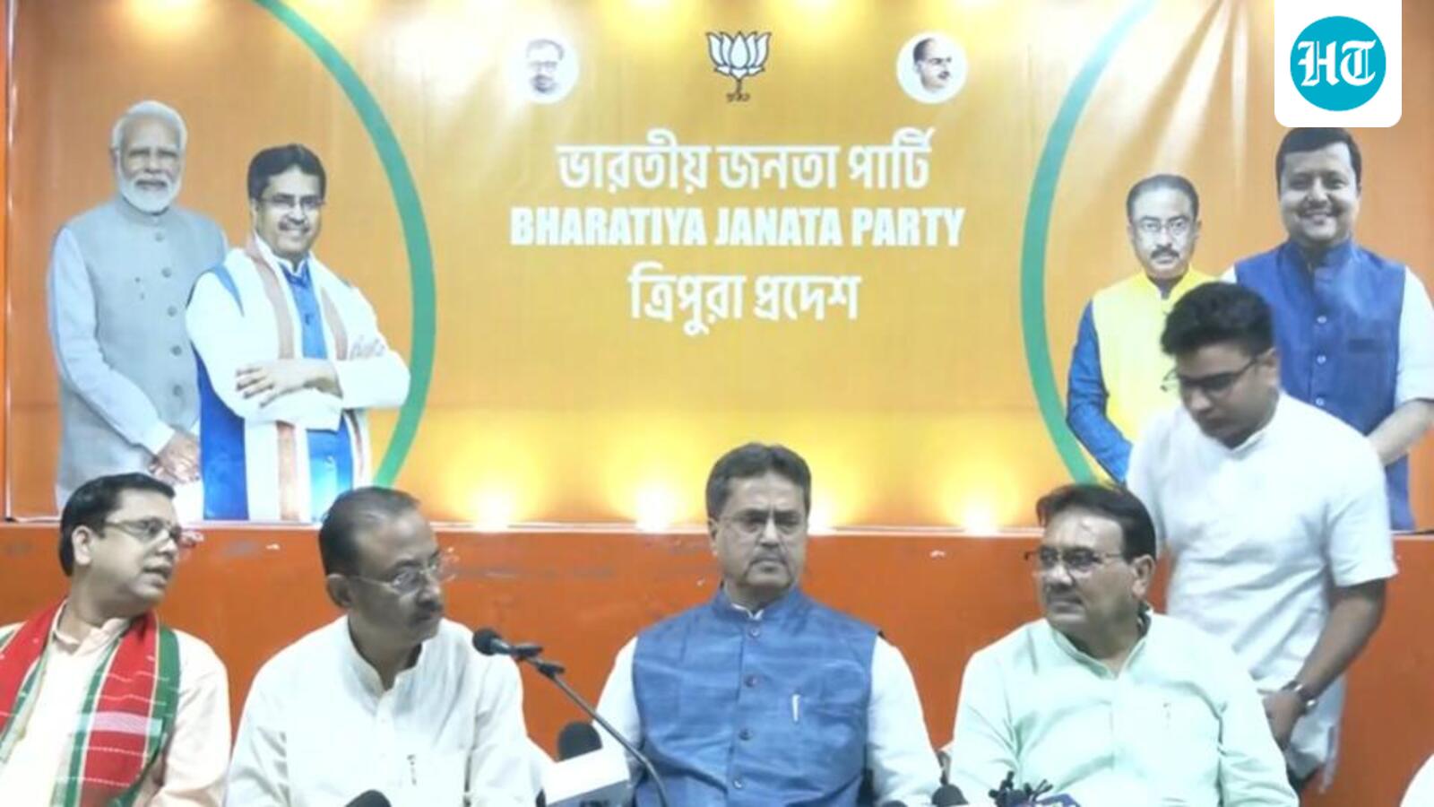 BJP releases candidate list for TTAADC polls, inducts 5 leaders from ally TPC