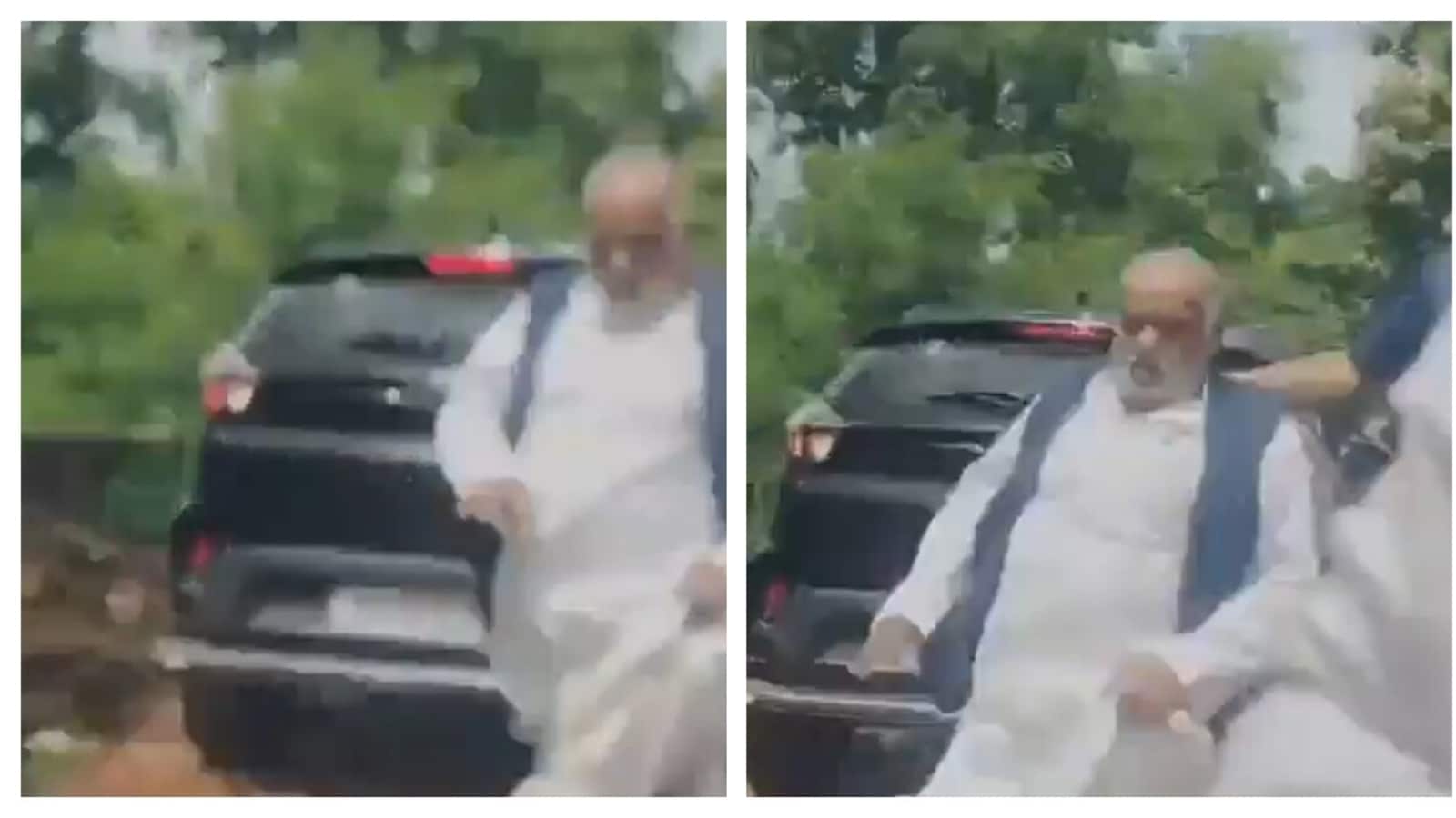 Angry villagers chase Bihar minister, MLA during visit to Nalanda village | Video