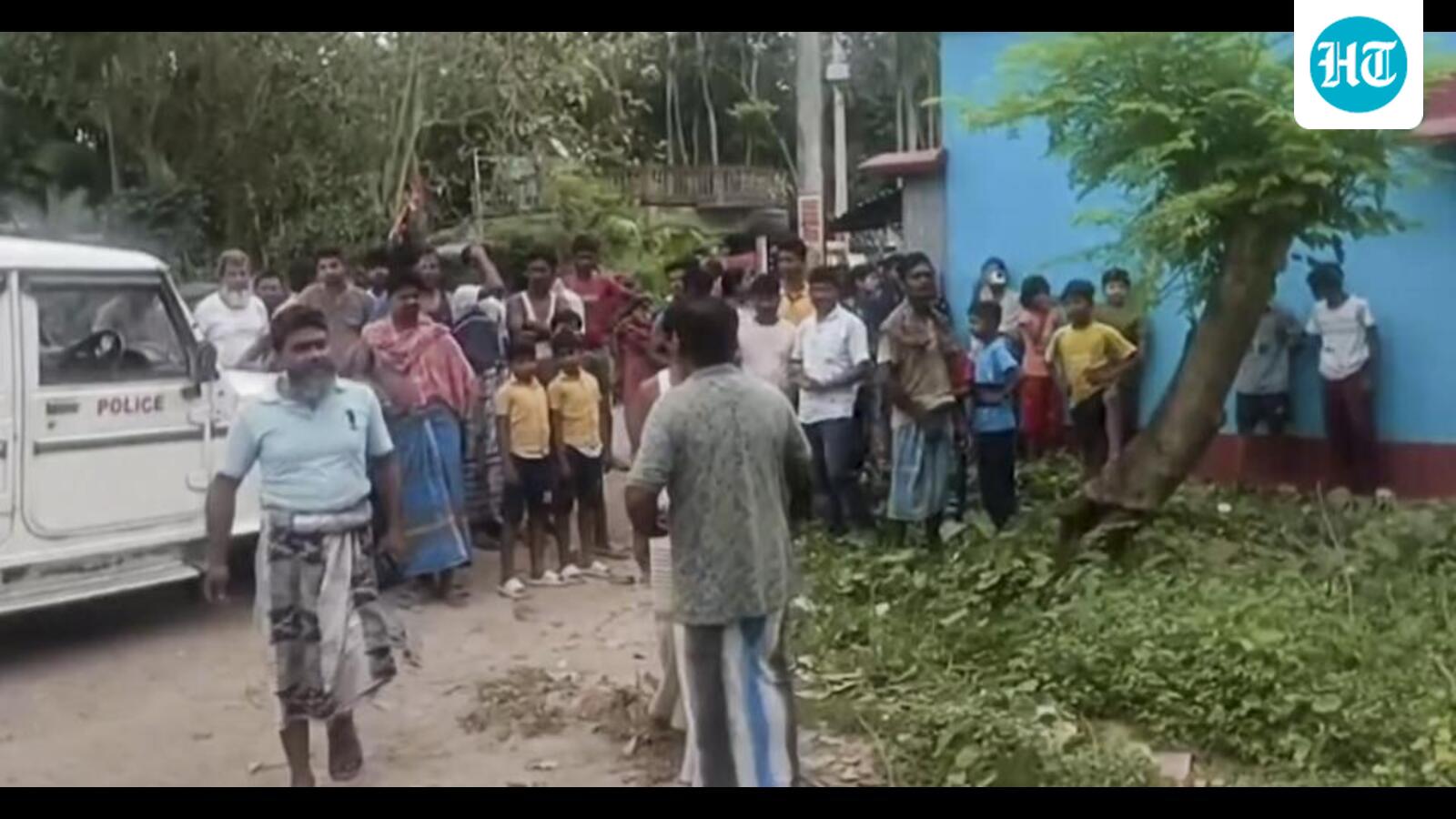 Bengal polls: TMC, BJP workers clash at Jagatdal; crude bombs hurled, shots fired