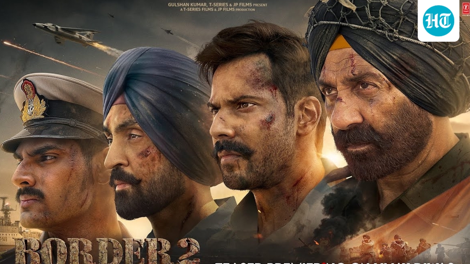 CBFC clears Sunny Deol and Varun Dhawan's Border 2 with no dialogue or action cuts but asks to make these modifications
