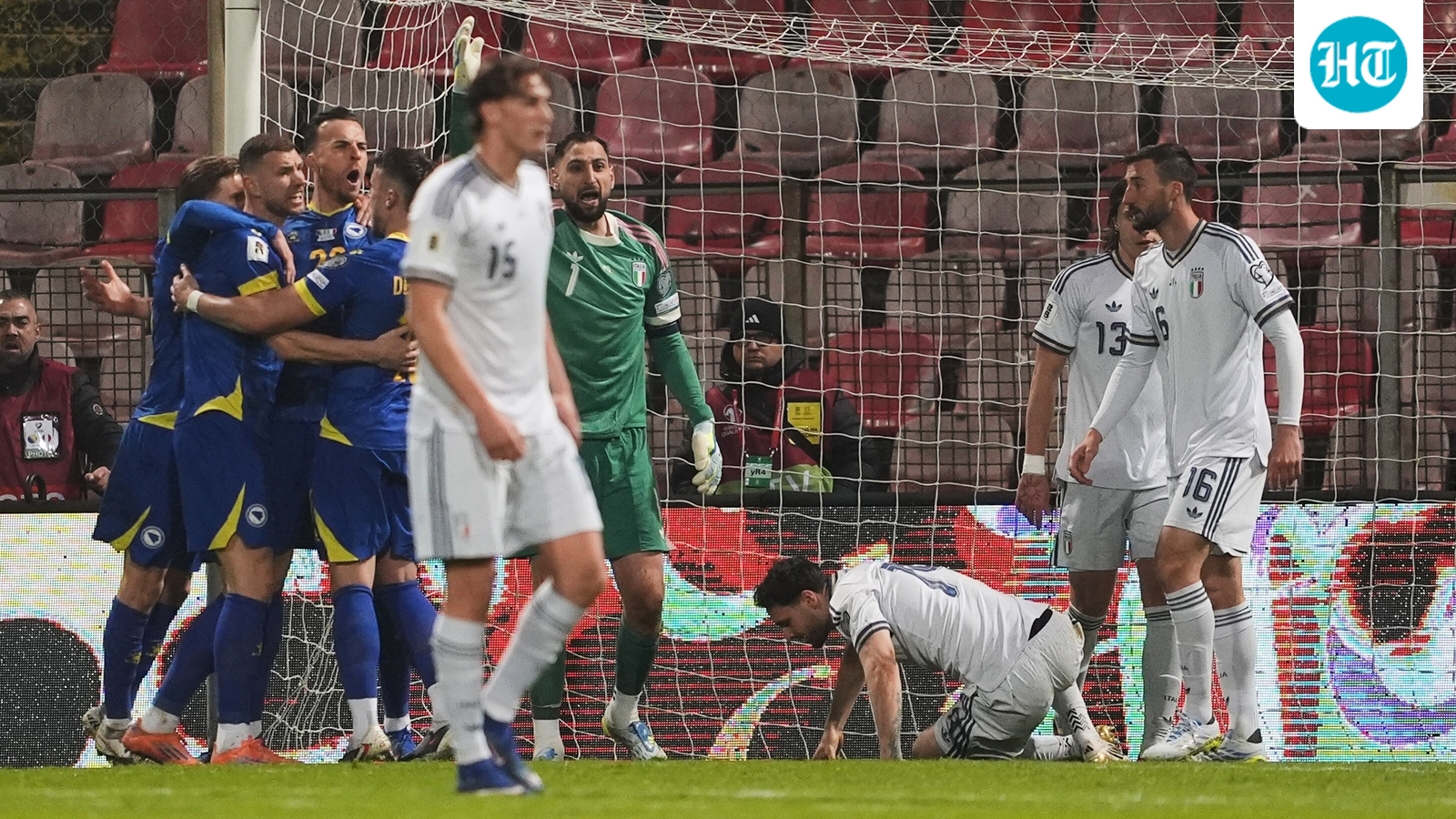 Italy’s World Cup exile extends for third consecutive tournament after penalty shootout loss to Bosnia