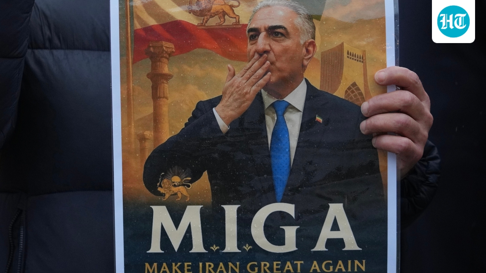 Exiled crown prince shares ‘Make Iran great again’ message amid buzz about US strike; video sparks ‘Javid Shah’ cries